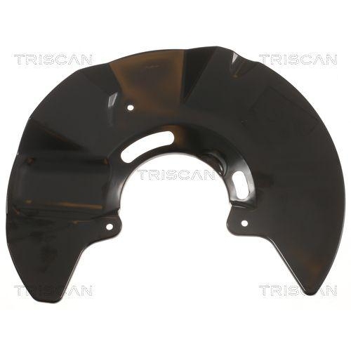 Spritzblech, Bremsscheibe TRISCAN 8125 29126 f&uuml;r VW, Vorderachse links