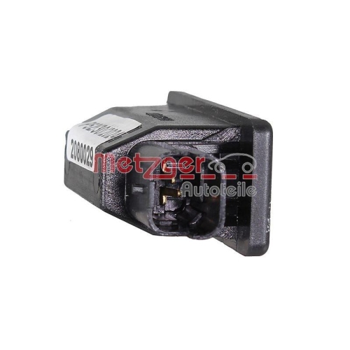 Kennzeichenleuchte METZGER 2080029 GREENPARTS für CITROËN PEUGEOT DS, links