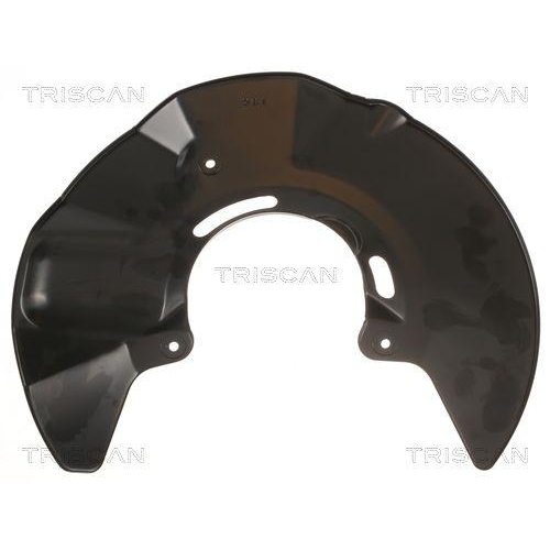 Spritzblech, Bremsscheibe TRISCAN 8125 29127 f&uuml;r VW, Vorderachse rechts