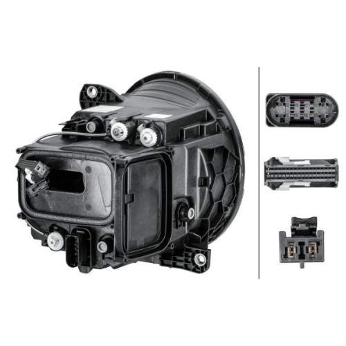 HELLA Hauptscheinwerfer 1LX 014 543-041 f&uuml;r MERCEDES-BENZ, rechts