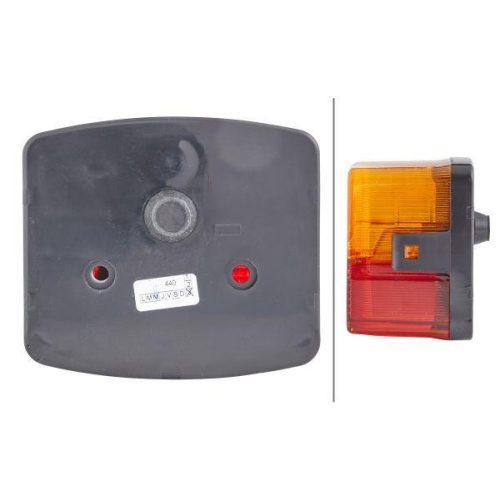 HELLA Heckleuchte 2SD 003 182-061 für VOLVO STEYR CASE IH MASSEY FERGUSON O&K