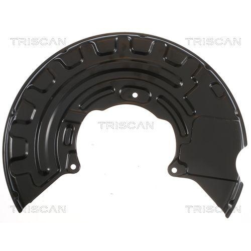 Spritzblech, Bremsscheibe TRISCAN 8125 29128 f&uuml;r VW, Vorderachse links