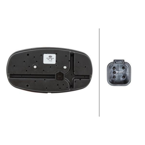 HELLA Heckleuchte 2VP 343 640-081 für AEBI DAF VOLVO AHLMANN KRAUSS-MAFFEI