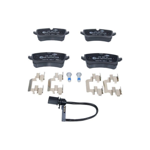 Bremsbelagsatz, Scheibenbremse ATE 13.0470-2770.2 ATE Ceramic für PORSCHE VAG