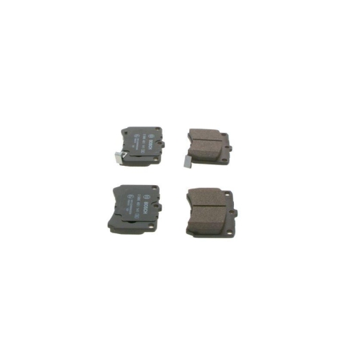 Bremsbelagsatz, Scheibenbremse BOSCH 0 986 461 141 f&uuml;r MAZDA KIA, Vorderachse