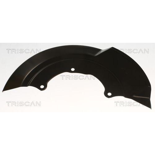Spritzblech, Bremsscheibe TRISCAN 8125 29130 f&uuml;r VW, Vorderachse links