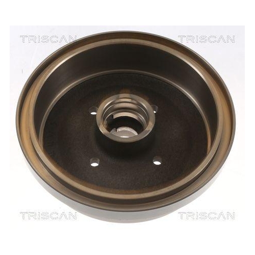 Bremstrommel TRISCAN 8120 29224C f&uuml;r AUDI SEAT VW, Hinterachse