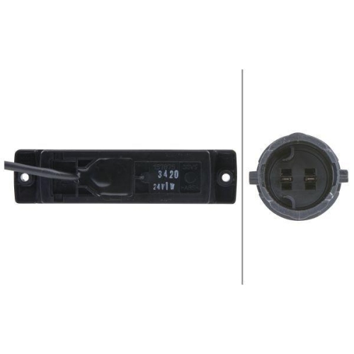 HELLA Positionsleuchte 2PG 008 645-321 f&uuml;r DAF FRUEHAUF K&Auml;SSBOHRER SCANIA DOLL