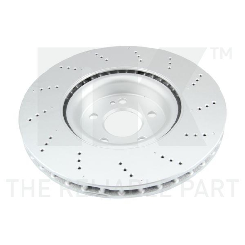 NK 3433177 2 St&uuml;ck Bremsscheiben f&uuml;r MERCEDES-BENZ, Vorderachse