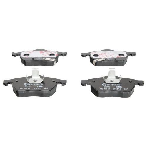 Bremsbelagsatz, Scheibenbremse ATE 13.0460-7173.2 f&uuml;r OPEL SAAB VAUXHALL