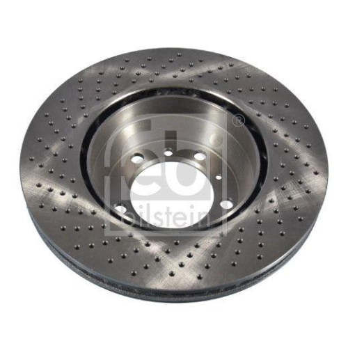 Bremsscheibe FEBI BILSTEIN 44061 f&uuml;r PORSCHE, Hinterachse rechts