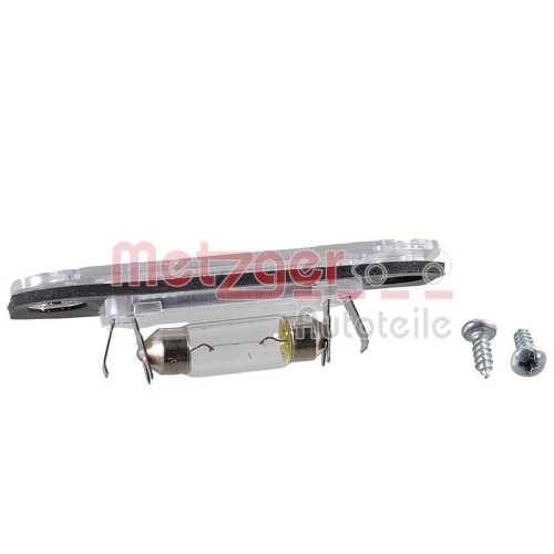 Kennzeichenleuchte METZGER 2080034 GREENPARTS für VOLVO, links, rechts