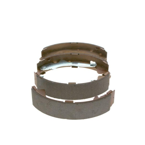 Bremsbackensatz BOSCH 0 986 487 955 f&uuml;r AUDI SEAT SKODA VW, Hinterachse