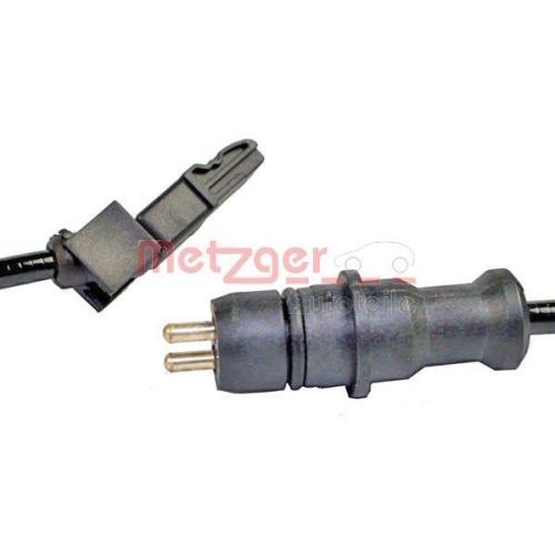 Sensor, Raddrehzahl METZGER 0900689 f&uuml;r RENAULT IKA, Vorderachse