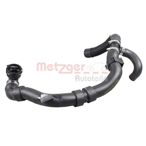 K&uuml;hlerschlauch METZGER 2420857 f&uuml;r AUDI SEAT SKODA VW, rechts oben