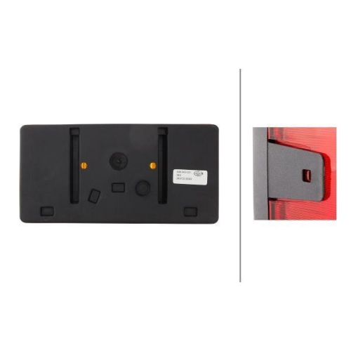 HELLA Heckleuchte 2SD 006 040-031 für DAF SCANIA LIEBHERR GOLDHOFER RENDERS DOLL