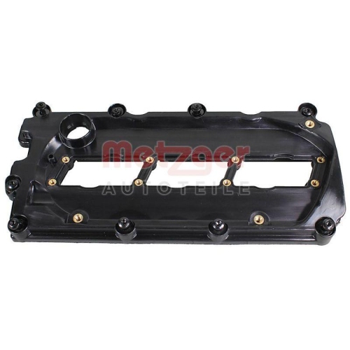 Zylinderkopfhaube METZGER AUTOTEILE 2389258 für AUDI VW, für Zylinder 4-6, links