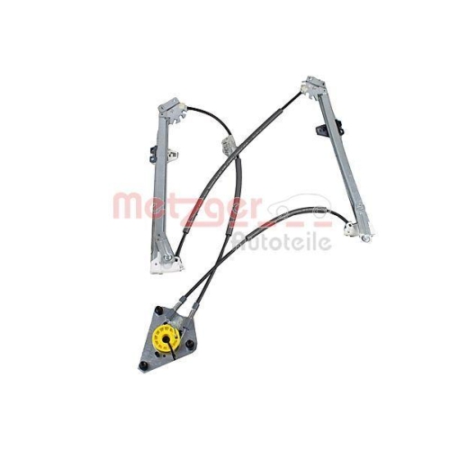 Fensterheber METZGER 2160527 ORIGINAL ERSATZTEIL f&uuml;r AUDI, vorne links