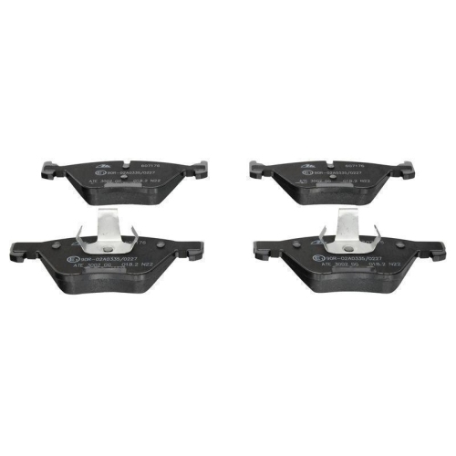 Bremsbelagsatz, Scheibenbremse ATE 13.0460-7176.2 f&uuml;r BMW, Vorderachse