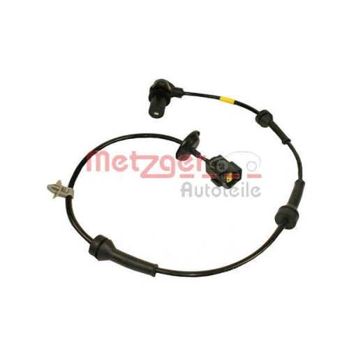 Sensor, Raddrehzahl METZGER 0900699 f&uuml;r CHEVROLET DAEWOO, Vorderachse rechts