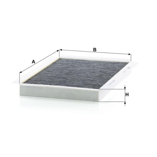 Filter, Innenraumluft MANN-FILTER CUK 3569 f&uuml;r CHRYSLER FIAT MERCEDES-BENZ VAG