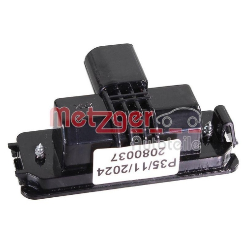 Kennzeichenleuchte METZGER 2080037 für VW BENTLEY, links, rechts