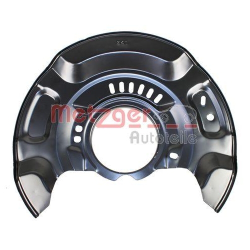 Spritzblech, Bremsscheibe METZGER 6115294 f&uuml;r TOYOTA, Vorderachse rechts