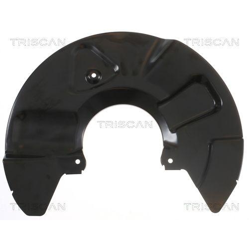 Spritzblech, Bremsscheibe TRISCAN 8125 29135 f&uuml;r VW, Vorderachse links