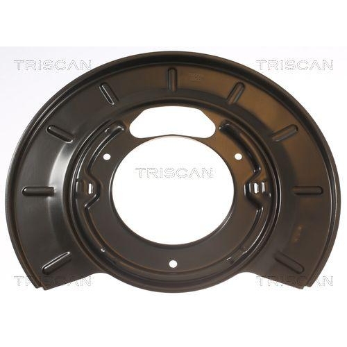 Spritzblech, Bremsscheibe TRISCAN 8125 23228 f&uuml;r MERCEDES-BENZ, Hinterachse