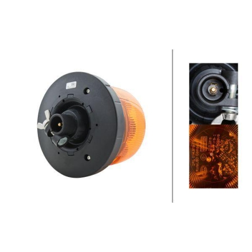 HELLA Rundumkennleuchte 2RL 014 979-031 f&uuml;r TEREX