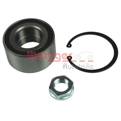 Radlagersatz METZGER WM 6575 f&uuml;r FIAT CITRO&Euml;N/PEUGEOT, Vorderachse