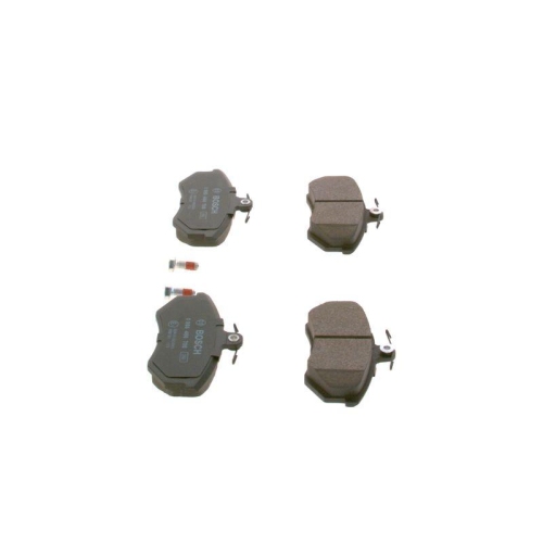 Bremsbelagsatz, Scheibenbremse BOSCH 0 986 466 700 f&uuml;r AUDI SEAT VW, Vorderachse