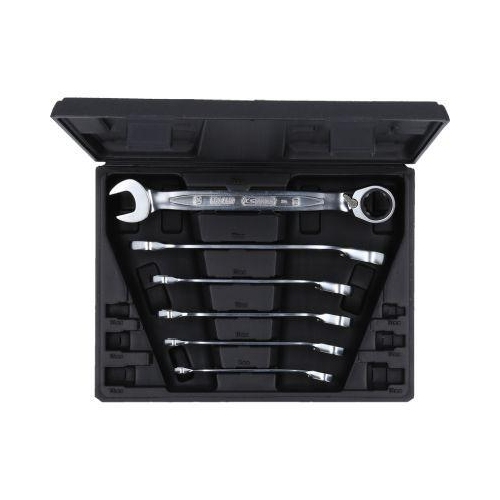 Ratschen-Ringgabelschlüsselsatz KS TOOLS 503.4646 für