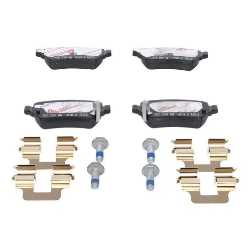 Bremsbelagsatz, Scheibenbremse ATE 13.0470-2868.2 ATE Ceramic f&uuml;r OPEL VAUXHALL