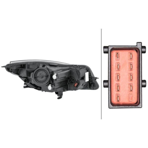 HELLA Hauptscheinwerfer 1LL 011 165-771 für OPEL VAUXHALL, links