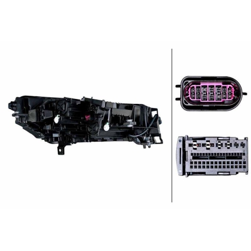 HELLA Hauptscheinwerfer 1EX 014 773-951 f&uuml;r SKODA, links