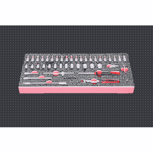 Werkzeugsatz KS TOOLS 713.2046 für