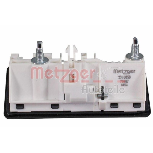 Heckklappengriff METZGER 2310858 GREENPARTS f&uuml;r AUDI SEAT SKODA VW