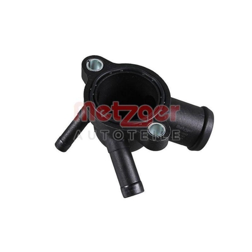 K&uuml;hlmittelflansch METZGER 4010632 f&uuml;r AUDI SEAT SKODA VW, rechts