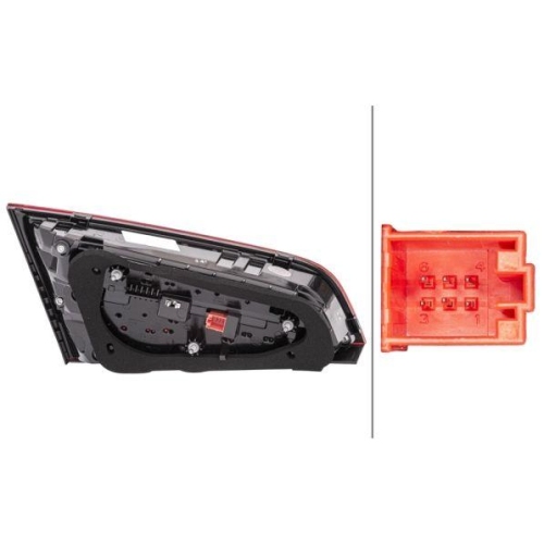 HELLA Heckleuchte 2SV 012 837-121 f&uuml;r AUDI, rechts