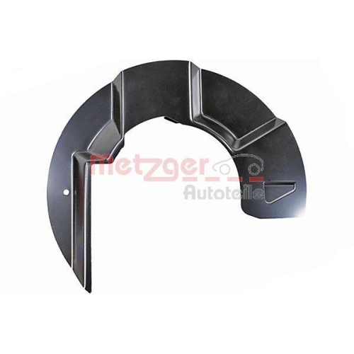 Spritzblech, Bremsscheibe METZGER 6115307 für LAND ROVER, Vorderachse links