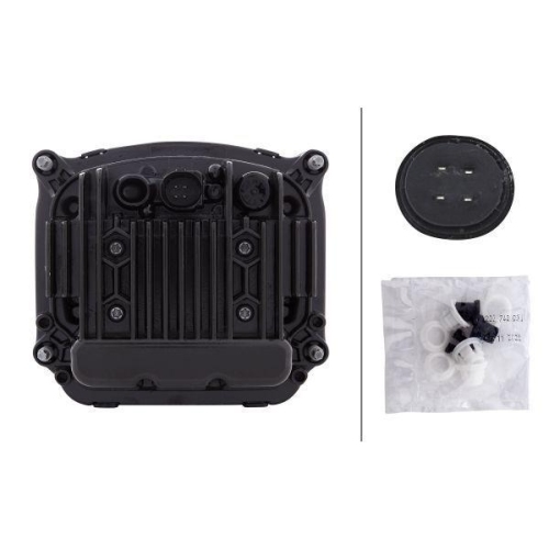 HELLA Scheinwerfereinsatz, Hauptscheinwerfer 1LL 012 758-011 für LAMBORGHINI