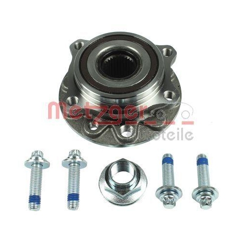 Radlagersatz METZGER WM 6582 f&uuml;r ALFA ROMEO, Hinterachse, Vorderachse