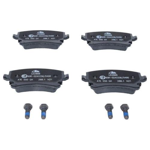 Bremsbelagsatz, Scheibenbremse ATE 13.0470-2888.2 ATE Ceramic f&uuml;r VAG