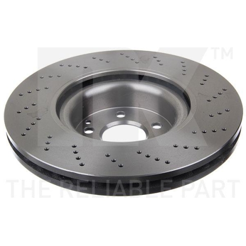 NK 2033108 2 St&uuml;ck Bremsscheiben f&uuml;r MERCEDES-BENZ, Vorderachse