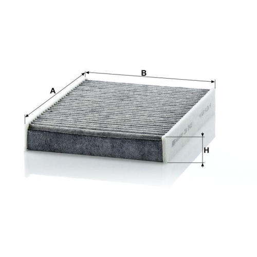 Filter, Innenraumluft MANN-FILTER CUK 2433 f&uuml;r FORD