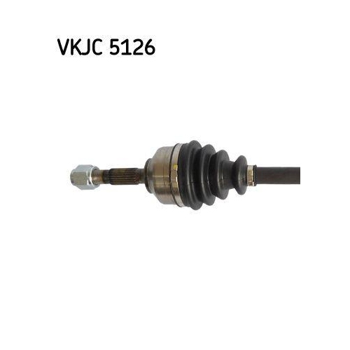 Antriebswelle SKF VKJC 5126 f&uuml;r CITRO&Euml;N, Vorderachse links