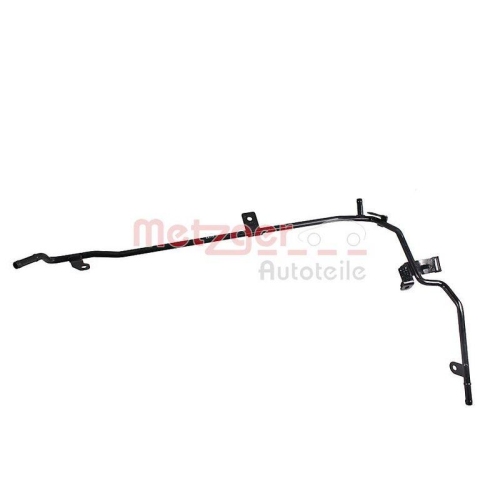 K&uuml;hlmittelrohrleitung METZGER 4010635 f&uuml;r AUDI SEAT SKODA VW