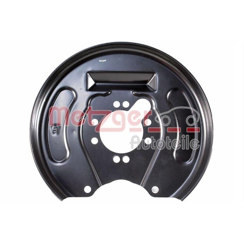 Spritzblech, Bremsscheibe METZGER 6115309 f&uuml;r MITSUBISHI VOLVO