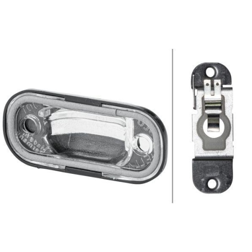 HELLA Kennzeichenleuchte 2KA 002 445-111 für DAF VW, links, rechts